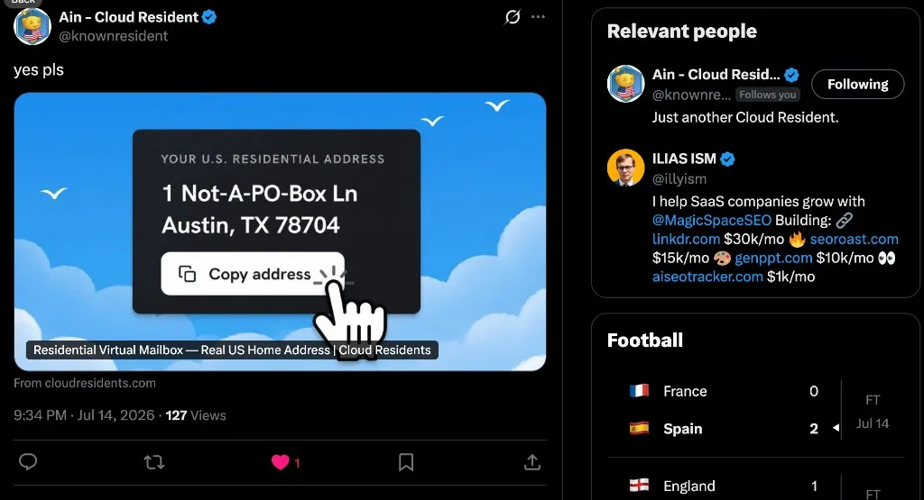 Cloud Residents SEO roast