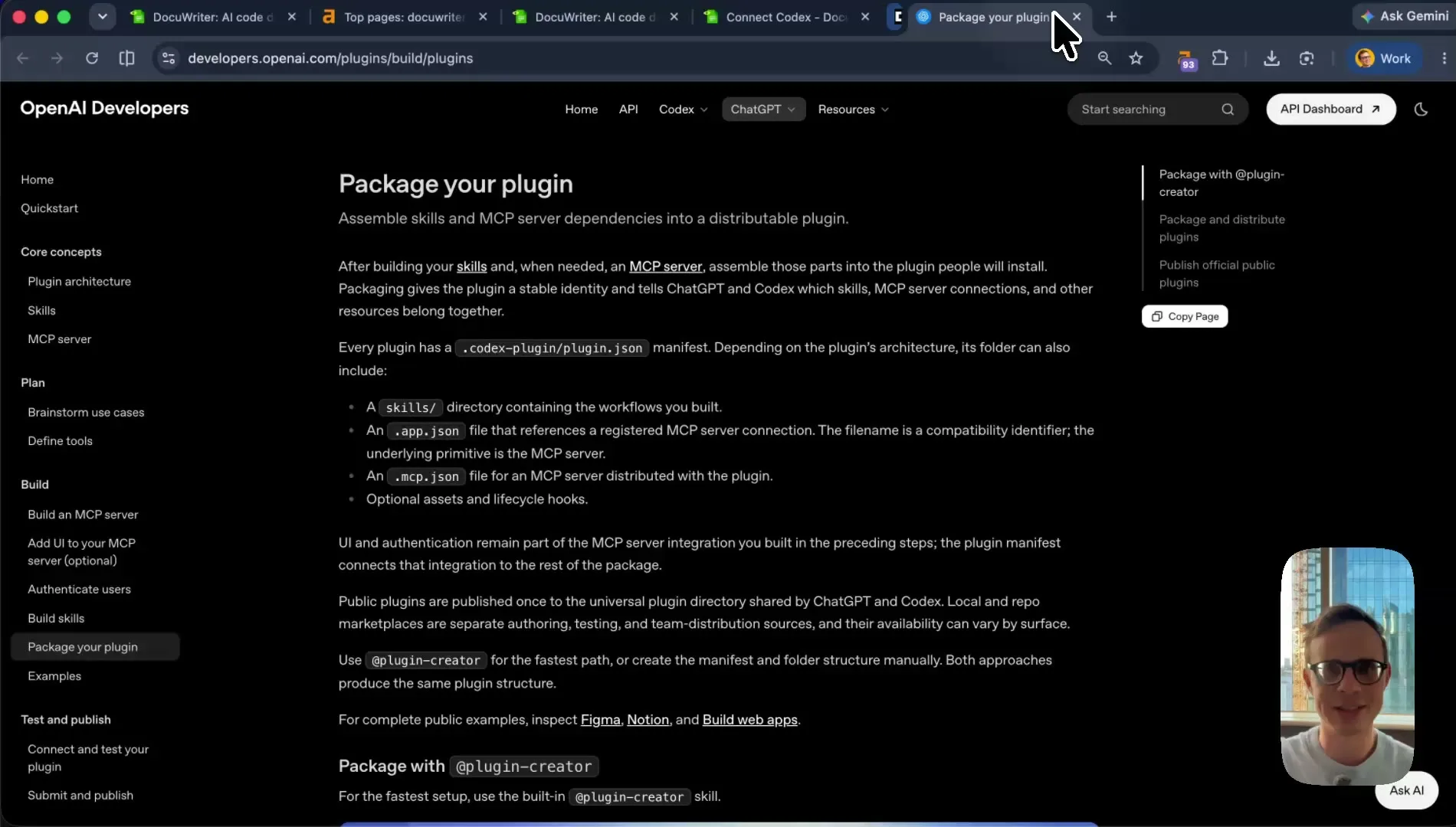 OpenAI: Package your plugin for Codex and ChatGPT